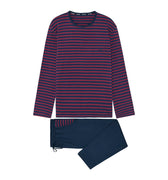 Carson Long Sleepwear | Navy Stripes 402821-R0RA